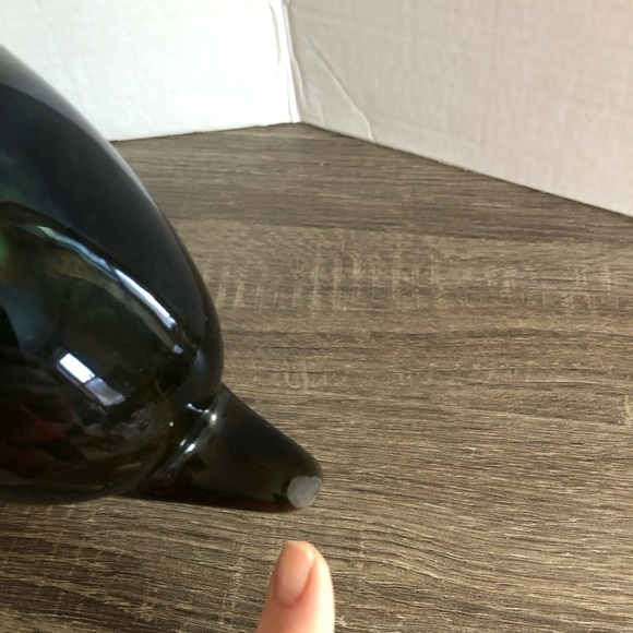 Vtg Large Blue Mountain Pottery Dolphin - Picture 8 of 11